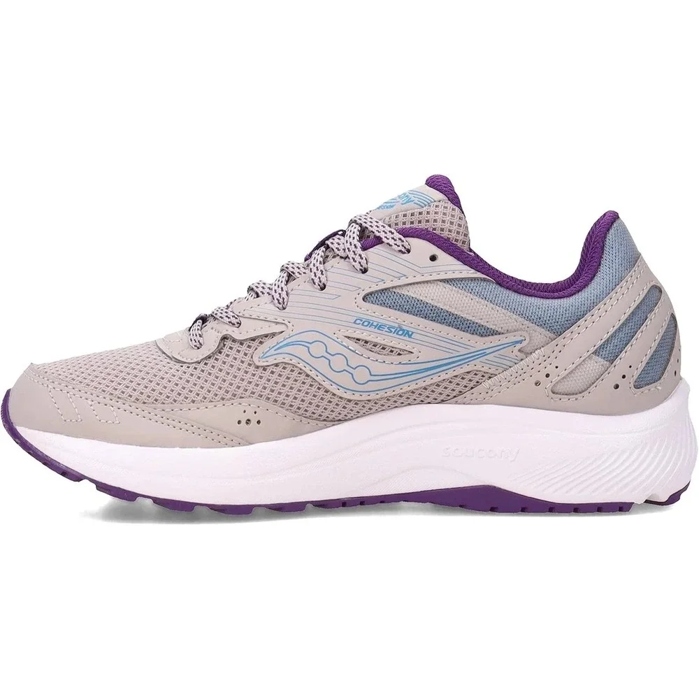 Saucony Cohesion 15 Women Running Shoe Smoke Grape Pop S10701-25 Size 11 NEW